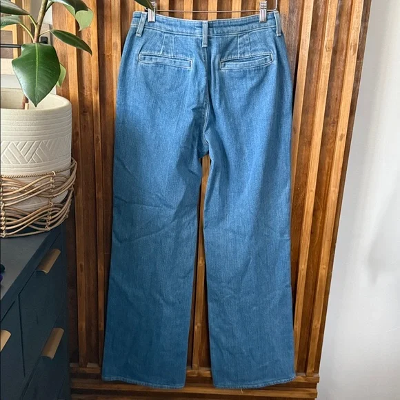 L'Agence Weston Wide Leg Jeans in Alis. Size 26